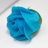 Craft Soap Flowers - Med Rose - Royal Blue - SHAMTAM.COM