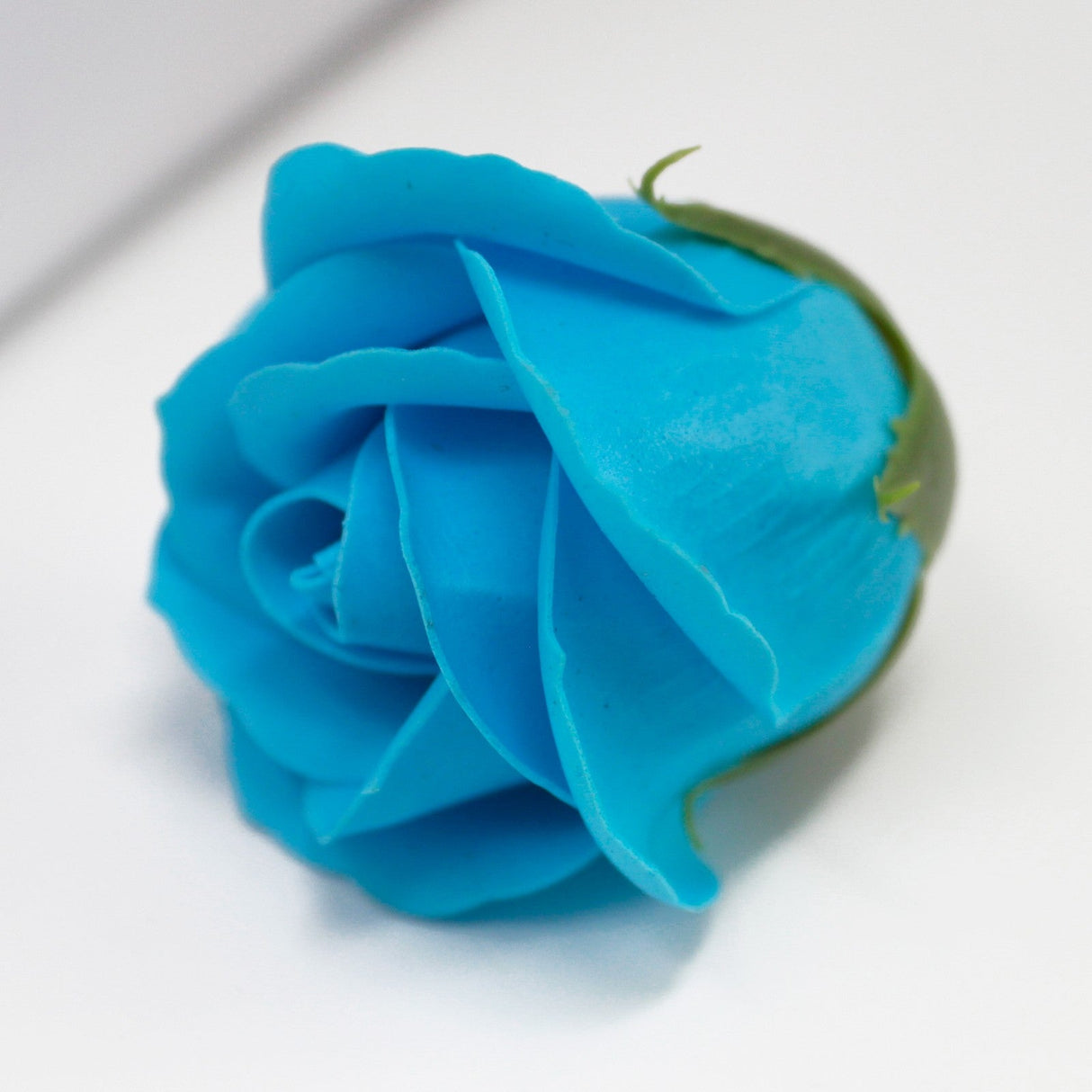 Craft Soap Flowers - Med Rose - Sky Blue - SHAMTAM.COM