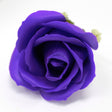 Craft Soap Flowers - Med Rose - Violet - SHAMTAM.COM