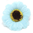 Craft Soap Flowers - Sml Sunflower - Blue - SHAMTAM.COM