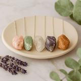 Crystal Dowsing Pendulum, Assorted Gemstones - SHAMTAM.COM