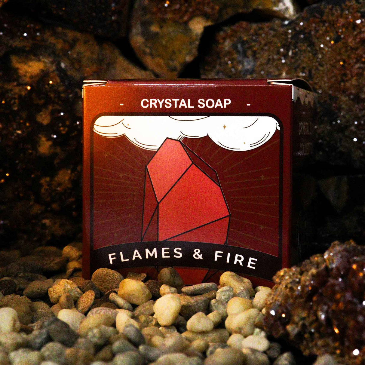 Crystal Soap - Fire Elemental - SHAMTAM.COM