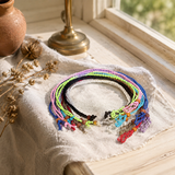 Crystal Gemstone Necklace Cord 45cm/18inch - Mix of 11 Colours