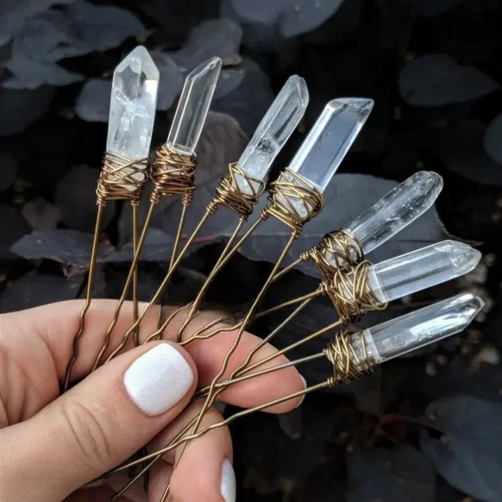 Crystal Hairpins Set - SHAMTAM