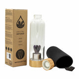 Crystal Water Bottle - Relaxing Amethyst - Angel Cleansing Infuser - SHAMTAM.COM