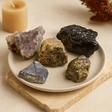 Crystal Mineral Specimens Set of 5 Mix 2 - SHAMTAM.COM