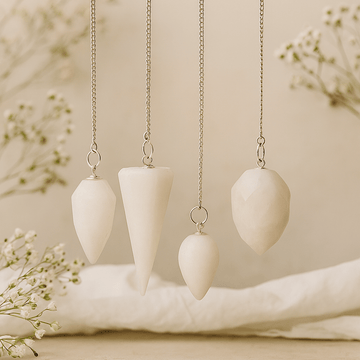 Crystal Pendulum – Snow Quartz
