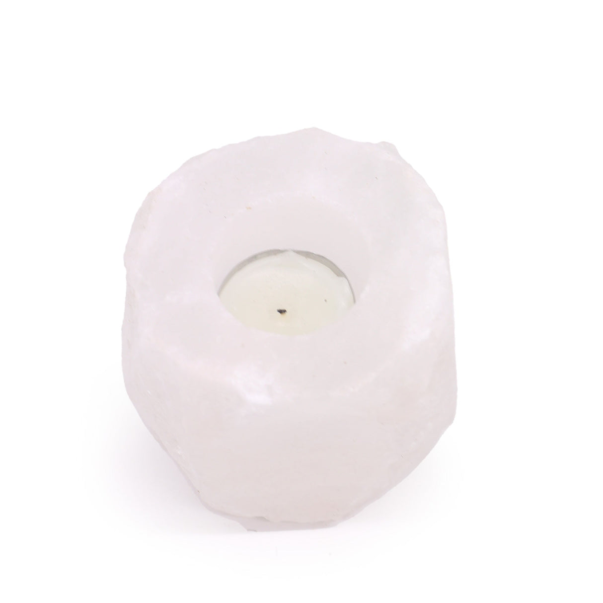 Crystal Rock Himalayan Salt Candle Holder 600 - 800g - SHAMTAM.COM