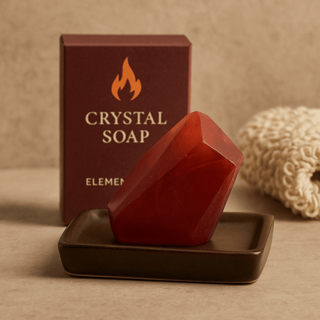 Crystal Soap Fire Element Gemstone - SHAMTAM.COM
