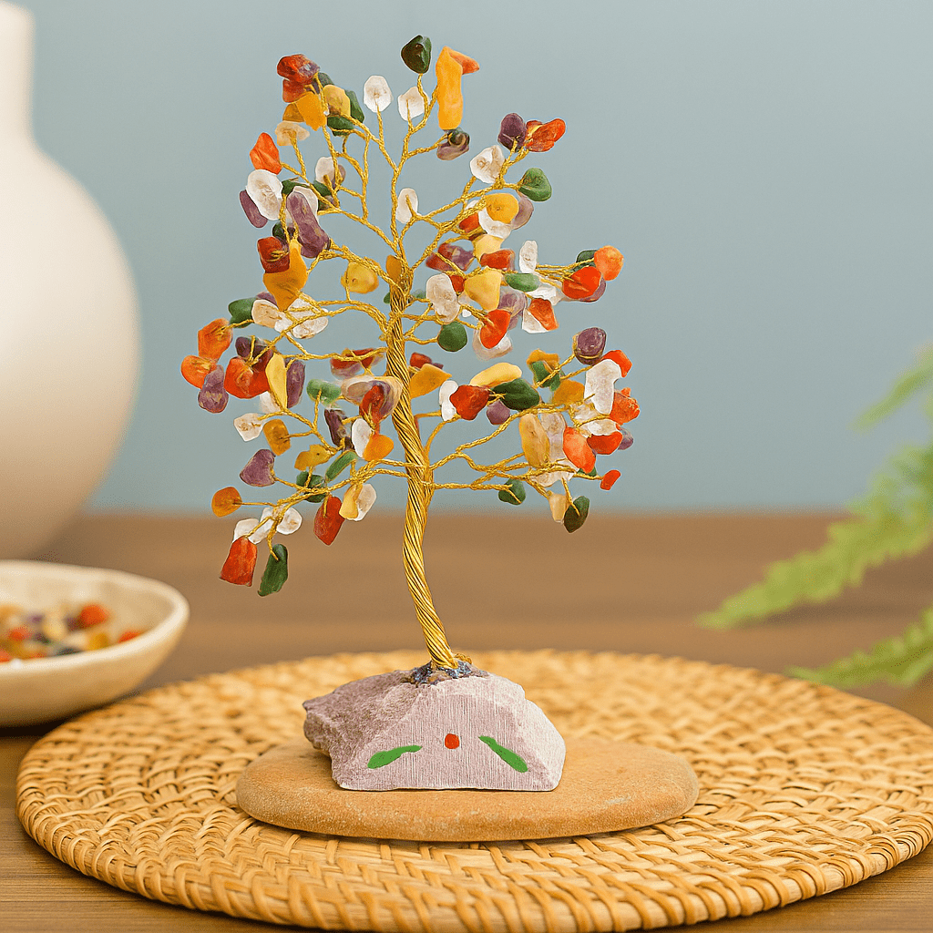 Crystal Tree With 160 Gemstones - SHAMTAM.COM