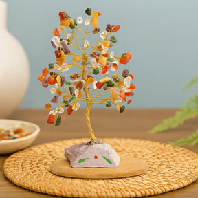 Crystal Tree With 160 Gemstones - SHAMTAM.COM