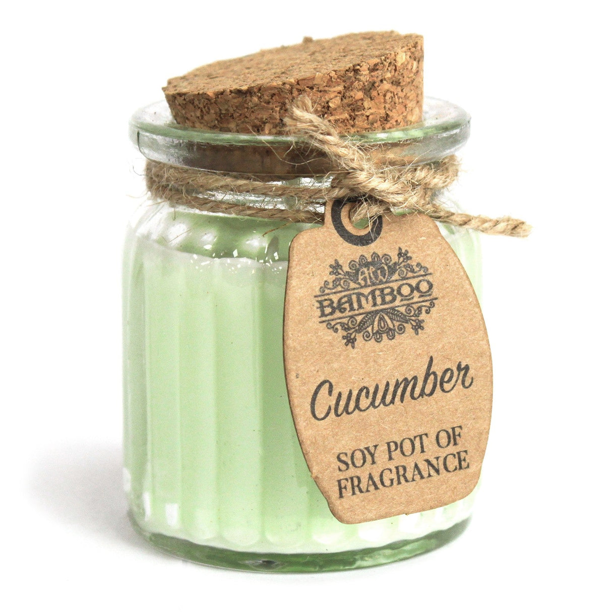 Cucumber Scented Candle Soy Pot - SHAMTAM.COM