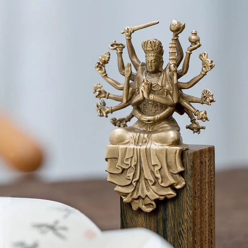 Cundi Bodhisattva Sculpture - SHAMTAM