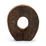 Decorative Letter O Rustic Bark - 7 cm - SHAMTAM.COM