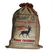 Jute Sack Delivered By Reindeer - SHAMTAM.COM