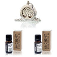 Aromatherapy Necklace and Essential Oil Blends Set Jewelry Diffuser - SHAMTAM.COM