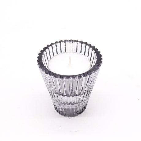 Flip Dinner Candle / Tealight Holder - Midnight Grey (2 pcs) - SHAMTAM.COM