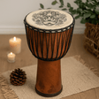 Djembe Drum Hamsa Wide Top 50cm - SHAMTAM.COM