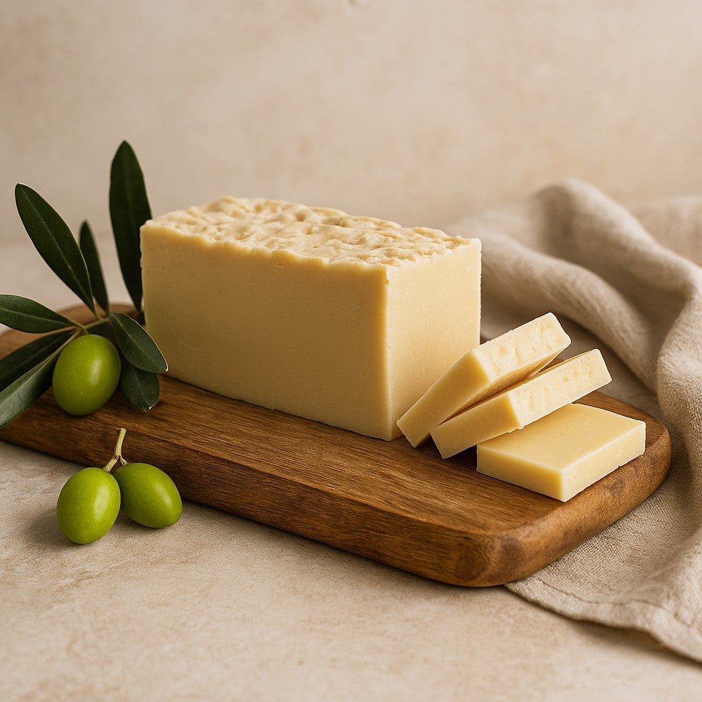 Donkey Milk Soap Loaf with Olive Oil - SHAMTAM.COM