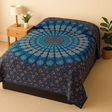 Double Cotton Bedspread and Wall Hanging, Mandala - SHAMTAM.COM