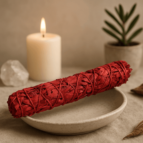 Dragon's Blood Sage Smudge Stick 22.5 cm - SHAMTAM.COM