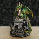 Incense Waterfall Backflow Burner - Dragons Castle Triple - SHAMTAM.COM