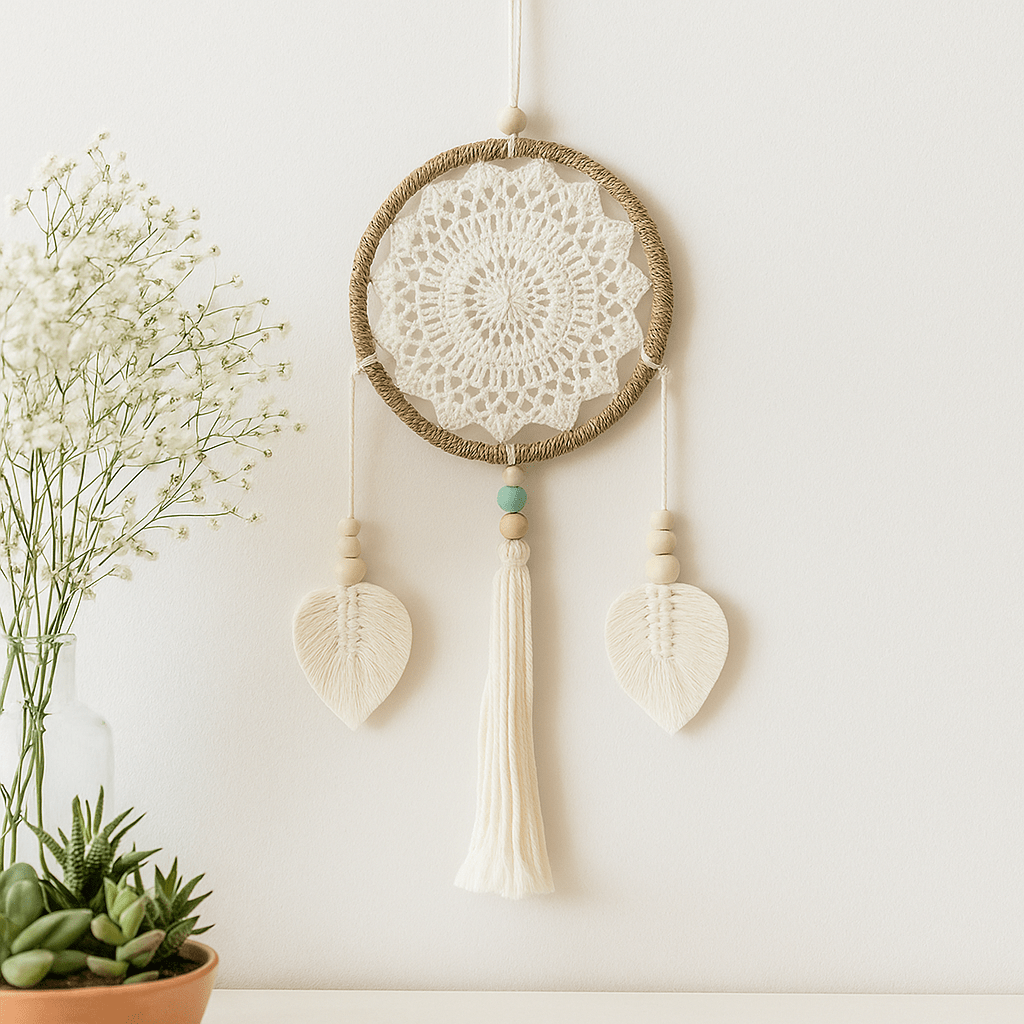 Dream Catcher Handmade Feather - Free Vegan Balinese - SHAMTAM.COM