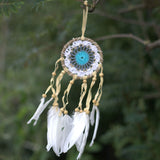 Dream Catcher Macrame 9cm Assorted Colours - SHAMTAM.COM