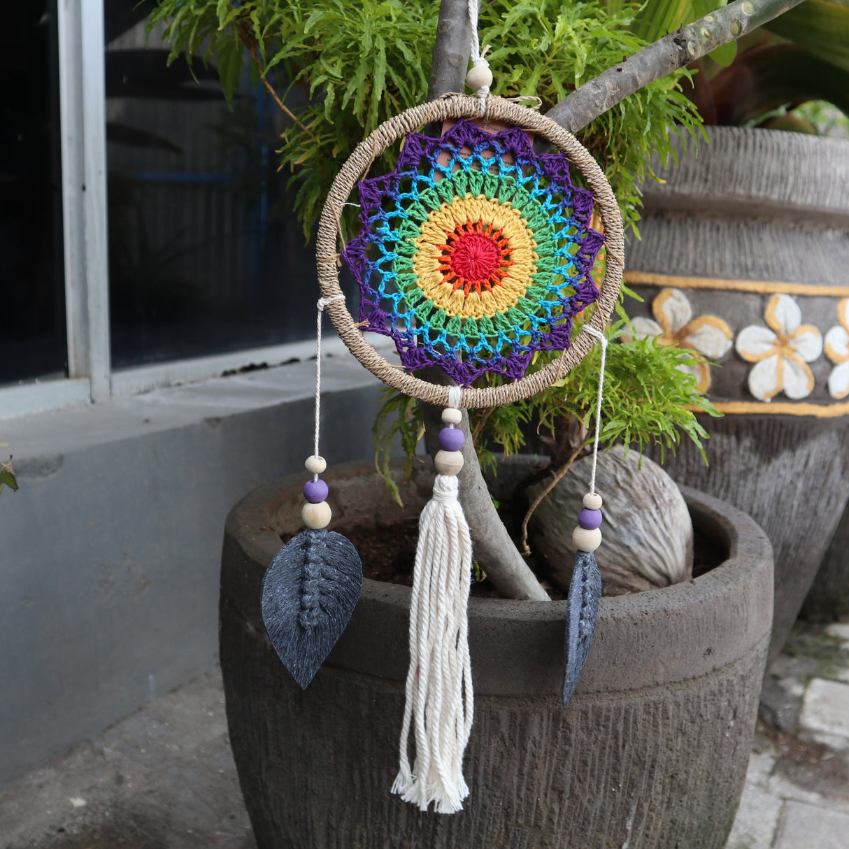 Dreamcatcher - Rainbow Elemental Spirits - SHAMTAM.COM