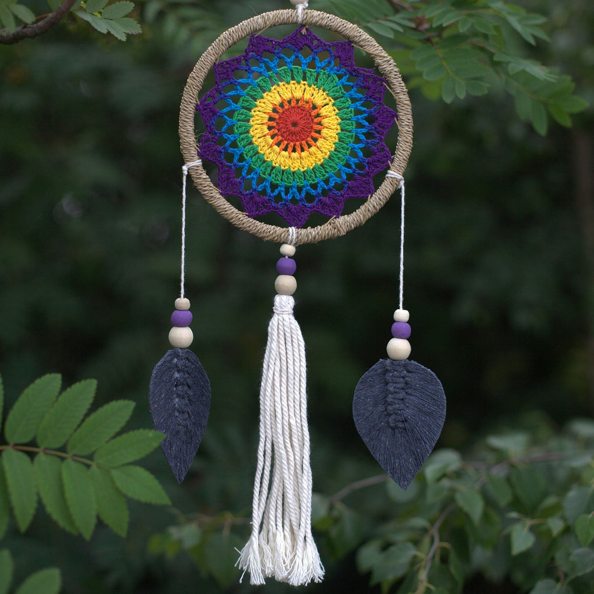 Dreamcatcher - Rainbow Elemental Spirits - SHAMTAM.COM