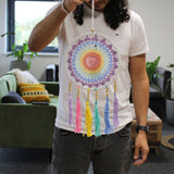 Dreamcatcher Pastel Rainbow 22x56cm - SHAMTAM.COM