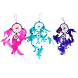 Dreamcatcher - Round - Turq/Pink/Purp - SHAMTAM.COM