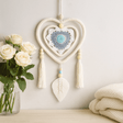 Dreamcatcher Blue Heart Handmade In Bali - SHAMTAM.COM