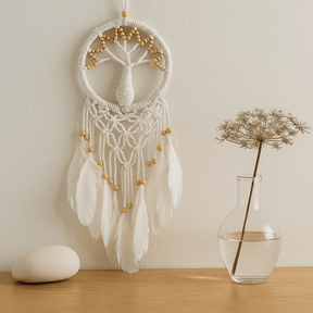 Dreamcatcher Tree of Life Macrame, 16cm - SHAMTAM.COM