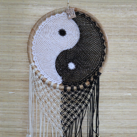 Dreamcatcher - Ying Yang 50cm - SHAMTAM.COM