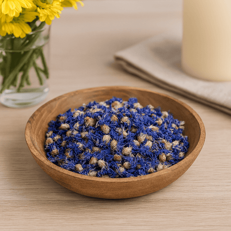 Dried Blue Cornflowers Whole Flowers 0.5kg - SHAMTAM.COM