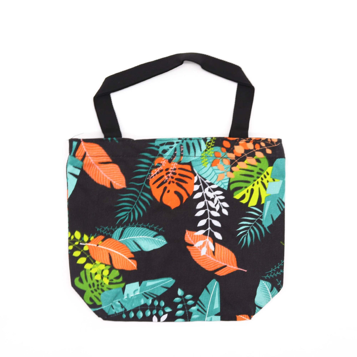 Durable Tropical Handy Quick Shop Bag with Elegant Botanical Patterns - Assorted Designs, 32x23x10cm - SHAMTAM.COM