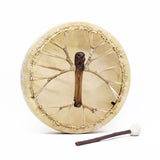 Eagle - Handle Tunable Goatskin Shamanic Frame Drum 40cm - SHAMTAM.COM