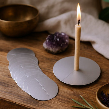 Discos protectores para velas de oído 12 cm, paquete de 10