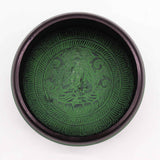 Singing Bowl - Earth Powder Mandala Buddha - 16cm - SHAMTAM.COM