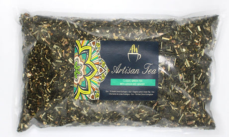 Artisan Tea Eco Classic Green Tea with Lemon and Ginger 1Kg - SHAMTAM.COM