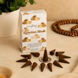 Egyptian Musk Incense Cones 15 Pack Stamford - SHAMTAM.COM