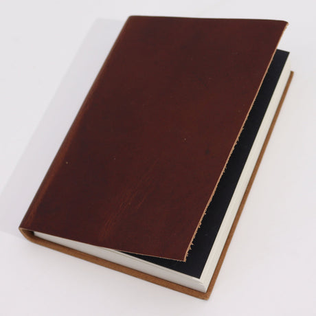 Elegant Brown Leather Wallet - Minimalist Design, High - Quality Smooth Texture, No Logos - Perfect for Everyday Use - SHAMTAM.COM