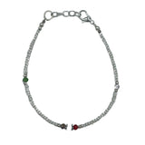 Elegant Nepalese Pearl & Cut Bead Bracelet - Handcrafted Sophistication with Adjustable Fit - SHAMTAM.COM