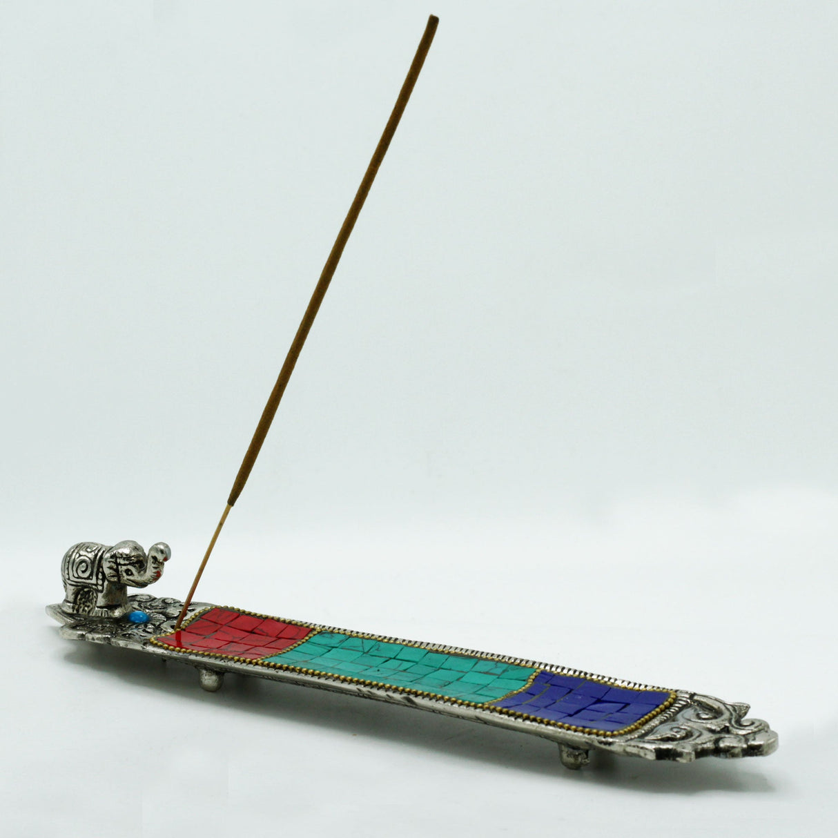 Elephant Long Tibetan Incense Holder - SHAMTAM.COM