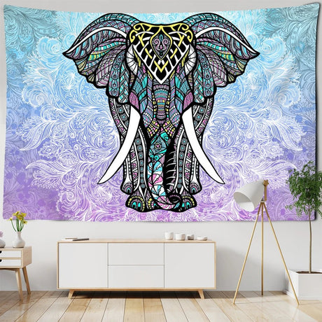 Elephant Mandala Tapestry - SHAMTAM