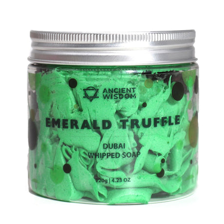 Emerald Truffle Moisturising Whipped Cream Soap 120g - SHAMTAM.COM