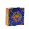 Hop Hare Medium Enameled Square Box - The Sun - SHAMTAM.COM