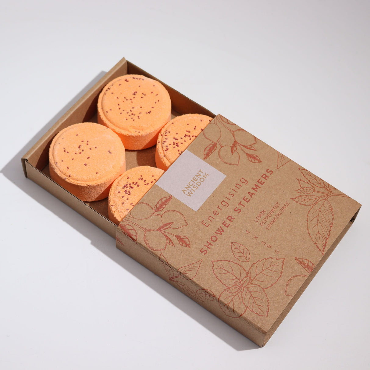 Energising Zen Shower Steamers Gift Set - All - Natural Essential Oils, Vegan & Cruelty - Free, Made in Sheffield, UK - SHAMTAM.COM
