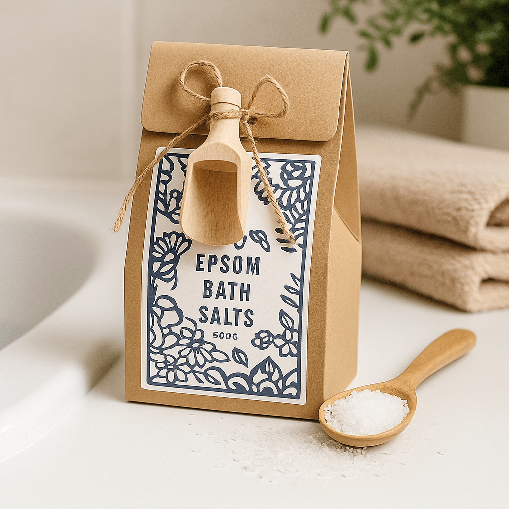 Epsom Salt Bath Salts Unscented 500g - SHAMTAM.COM